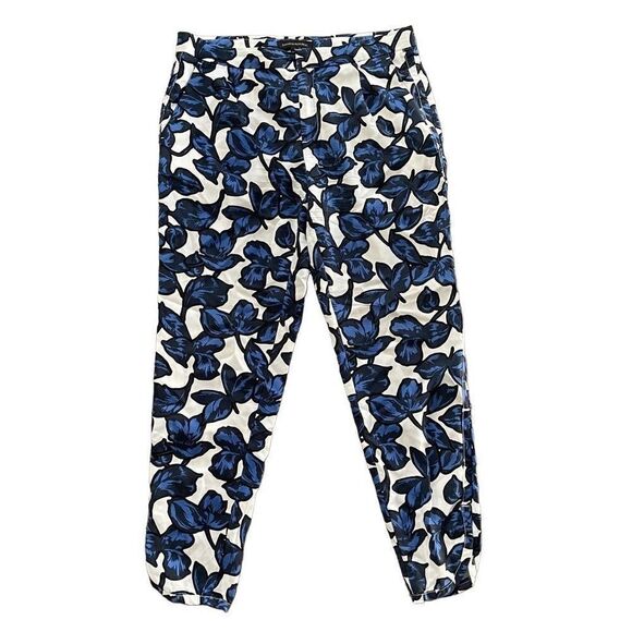 Banana Republic Pants - 🌸 Banana Republic Cropped Floral Pants Bottoms 4